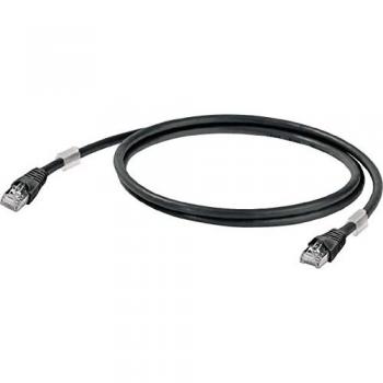 Weidmüller Industrie Patchkabel IEC6FP8LE0030M40M40E 3m schwarz Patchkabel Kupfer Industrie 4050118043303