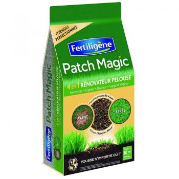 Engrais Patch Magic 7 kg - Fertilisant pour plantes et rénovateur de gazon 4 en 1