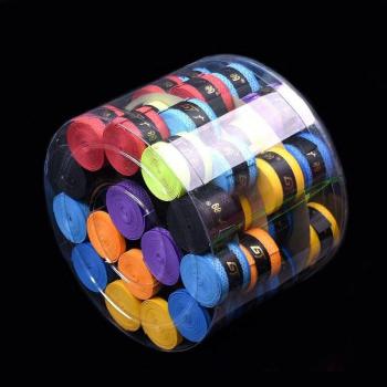 60 PCS Sweat-Absorbing Tennis Racket Overgrips and Badminton Grips for Sports Racquets and Fishing Rods