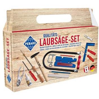 Set di strumenti per bambini 925P con sega a traforo, trapano e accessori in plastica, confezione pratica