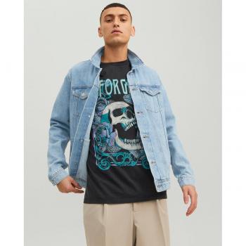 Jack & Jones Herren Jeansjacke MF 023 Blau Regular Fit Größe L