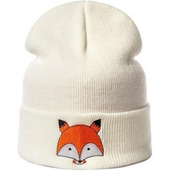 Warm Knit Cotton Winter Beanies for Infant Kids - 4 Color Options