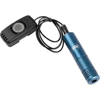 Microphone à percussion condensateur Meinl - Accessoire pour instruments avec câble de 45 cm et adaptateur jack 6.3 mm