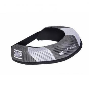 Colar de Pescoço Impermeável OMP KK04009080 para Karting - Tamanho Único - Preto/Cinza