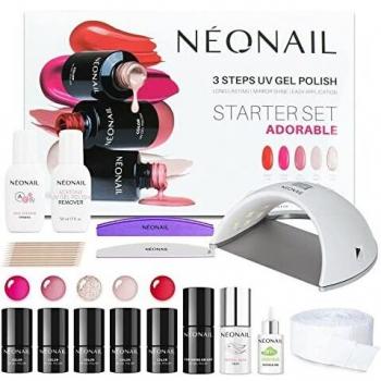 NEONAIL ADORABLE Kit de démarrage Rose, Rouge, Beige