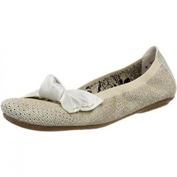 Rieker Damen 41497 Ballerinas, Gold