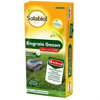 SOLABIOL SOGAZYPRO10 Engrais Gazon Professionnel 1 X 10 Kg | Gazon dense et croissance controlée