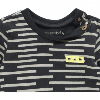 Noppies Baby-Jungen Langarmshirt B Tee ls Wadsworth AOP, Blau