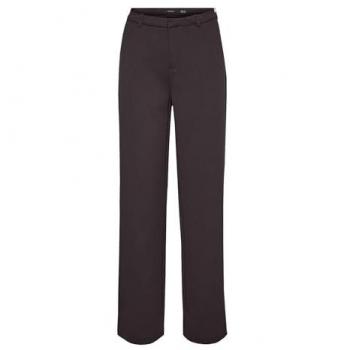 Pantalón Vero Moda Zamira Slim Straight Chocolate Torte para mujer XS