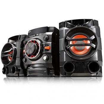 LG XBOOM LOUDR CM4360 230W Bluetooth Home Audio System with CD, Radio, USB, MP3 Player and Auto DJ - Black