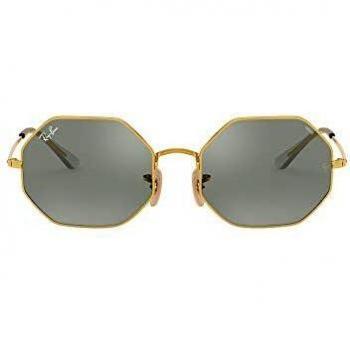 Óculos de Sol Ray-Ban Octagon 1972 Dourados Masculinos 54mm