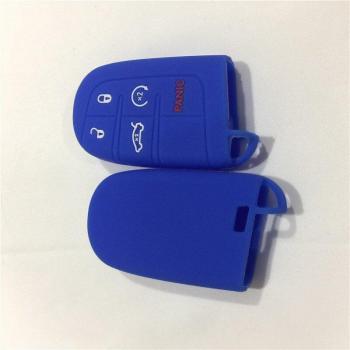 Silicone Car Key Cover for JEEP Grand Cherokee, Dodge JCUV, Dart Journey, Chrysler 300C, Fiat
