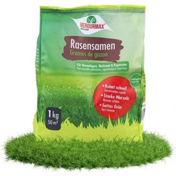 Engrais pour gazon VERDURMAX® 1 kg avec graines de gazon Höfer Chemie
