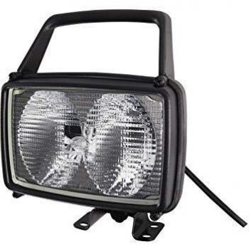 Faro de Trabajo Halógeno Hella 1GA 006 991-021 - Doble Haz - 12/24V - Montaje de Cuatro Puntos - Iluminación a Corto Alcance