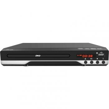 Compact Multi-Region Portable DVD Player with USB Support and Remote Control for Home TV