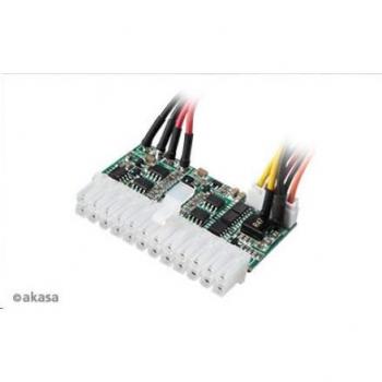 Akasa Adattatore ATX DC-to-DC 200W con DIN a 4 pin per chassis di piccole dimensioni