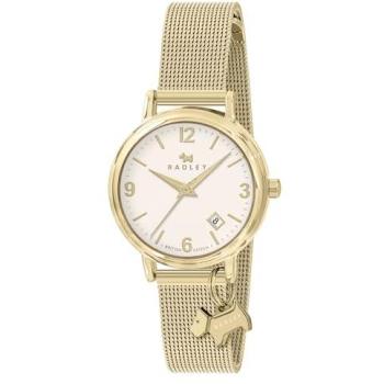 Radley Women's Gold Plated Mesh Strap 27mm Quartz Watch