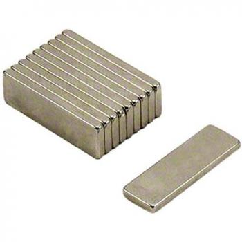 Magnet Expert 25 mm x 8 mm x 2 mm N35 Néodyme Aimant - 2.1 kg Pull