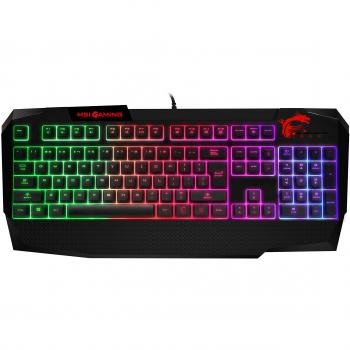 MSI Vigor GK40 Tastiera Gaming RGB USB Layout IT Nero