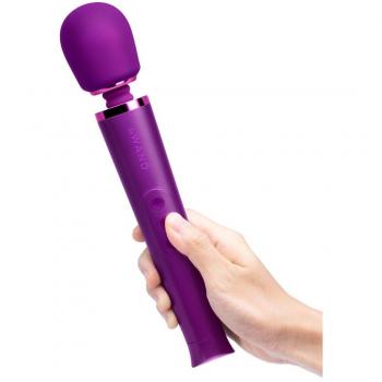Le Wand Petite Rechargeable Vibrating Massager Dark Cherry