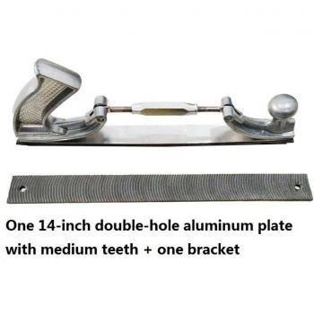 Adjustable Frame Curved Tooth Car Body Polishing File with Metal Panel Holder