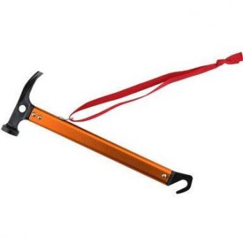 Portable Camping Tent Hammer & Nail Puller with Bottle Opener