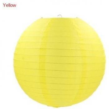 Lanterne ronde imperméable en tissu nylon 35cm pour événements extérieurs, fêtes d'anniversaire et décorations de mariage
