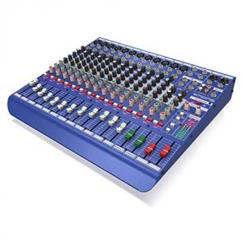Midas DM16 Mixer analogico live e studio a 16 ingressi con preamplificatori microfonici Midas