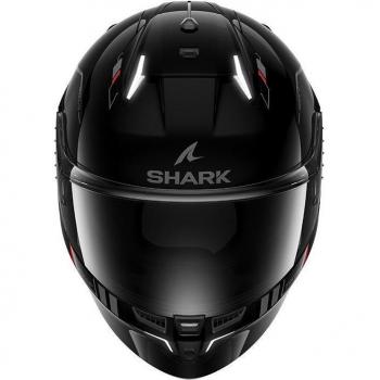 Casque intégral Shark Skwal i3 Blank SP Noir Gris Rouge M