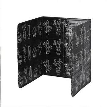 Bloc d'huile en aluminium imprimé cactus, barrière anti-éclaboussures pour poêle, ustensiles de cuisine isolants