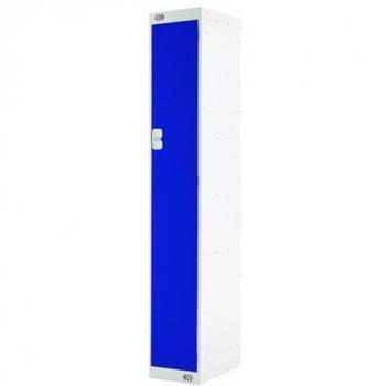 Single Compartment Locker 300x450x1800mm Blue Door