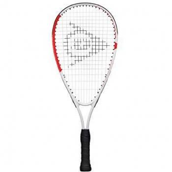 Dunlop Sports Play Junior Squash Racket, White/Orange, Play: 7-10 Years Old