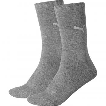 Puma Socks Socken 2er-Pack Baumwolle grau Größe 39 - 42