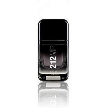 212 Vip Black Eau de Parfum Masculino - Carolina Herrera, 50ml, fragrância amadeirada e oriental, notas de saída de absinto e lavanda, notas de coração de pimenta preta e almíscar, notas de fundo