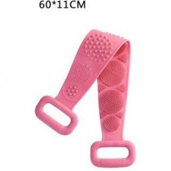 Silicone Back Scrubber & Body Massage Brush Set