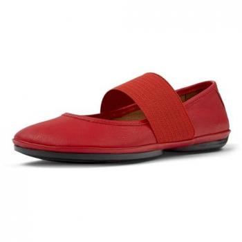 Ballerines CAMPER Right Nina en cuir lisse rouge taille 41