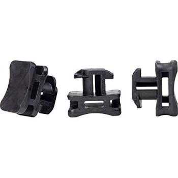 HellermannTyton ACFM8W6 Thermal Stabilized Cable Tie Mounting Base (17.50 mm, 100 pcs)