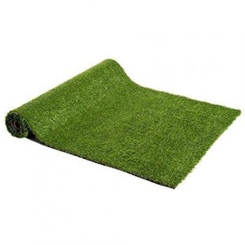 Outsunny Gazon synthétique Artificiel Moquette extérieure intérieure 3L x 1l m Herbes Hautes denses 2,5 cm Vert