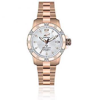 Chris Benz Dames Unisex Analoge Quartz Horloge CB-DD200-SIR-MBO