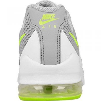 Nike Air Max Invigor Print Big Kids Shoe - Unisex - Grey/Volt - Size 5.5