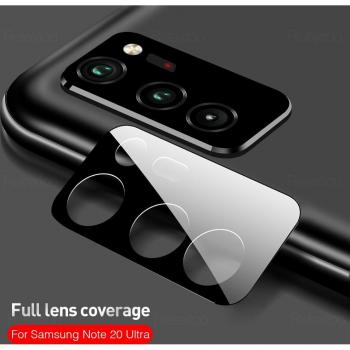 3D Gebogen Gehard Glas Beschermhoes voor Achteruitrijcamera Samsung Galaxy Note 20, S21, S21 Ultra Plus, A12, A32, A42, A52 5G