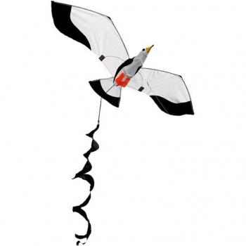 Fantastic3D Seagull Single Line Kite with Tail and Handle for Adults and Kids - Classic Outdoor Flying Sport