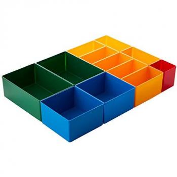 Kit di Scatole per Cassetti VAR - 39 Pezzi Multicolore per Organizzazione Attrezzi