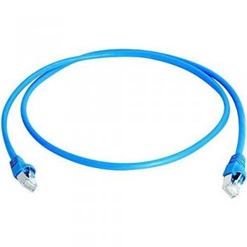 Flame-Retardant 10m CAT 6a S/FTP RJ45 Patch Cable with Strain Relief