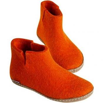 Glerups Modell G Filzstiefel orange - 38