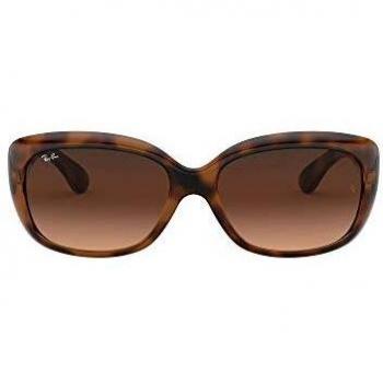 Óculos de Sol Ray-Ban Jackie Ohh RB4101 642/A5 Tartaruga Havana Rosa Gradiente Marrom 58mm Feminino