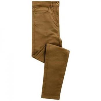 Premier Women's Performance Chino Jeans - Steel Grey - Size 24 Long