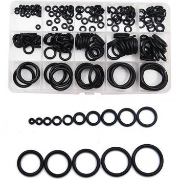 Nitrile Rubber O-Ring Sealing Assortment Kit - Waterproof Gasket and Washer Set