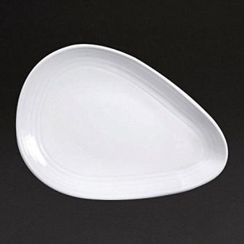 Churchill Super Vitrified CY185 Discover Tear Plates, 202 mm, White