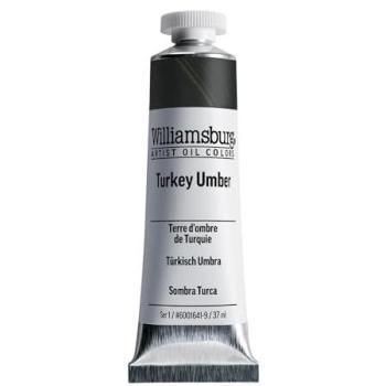 Peinture à l'huile extra-fine Williamsburg 37ml Terre d'ombre turque